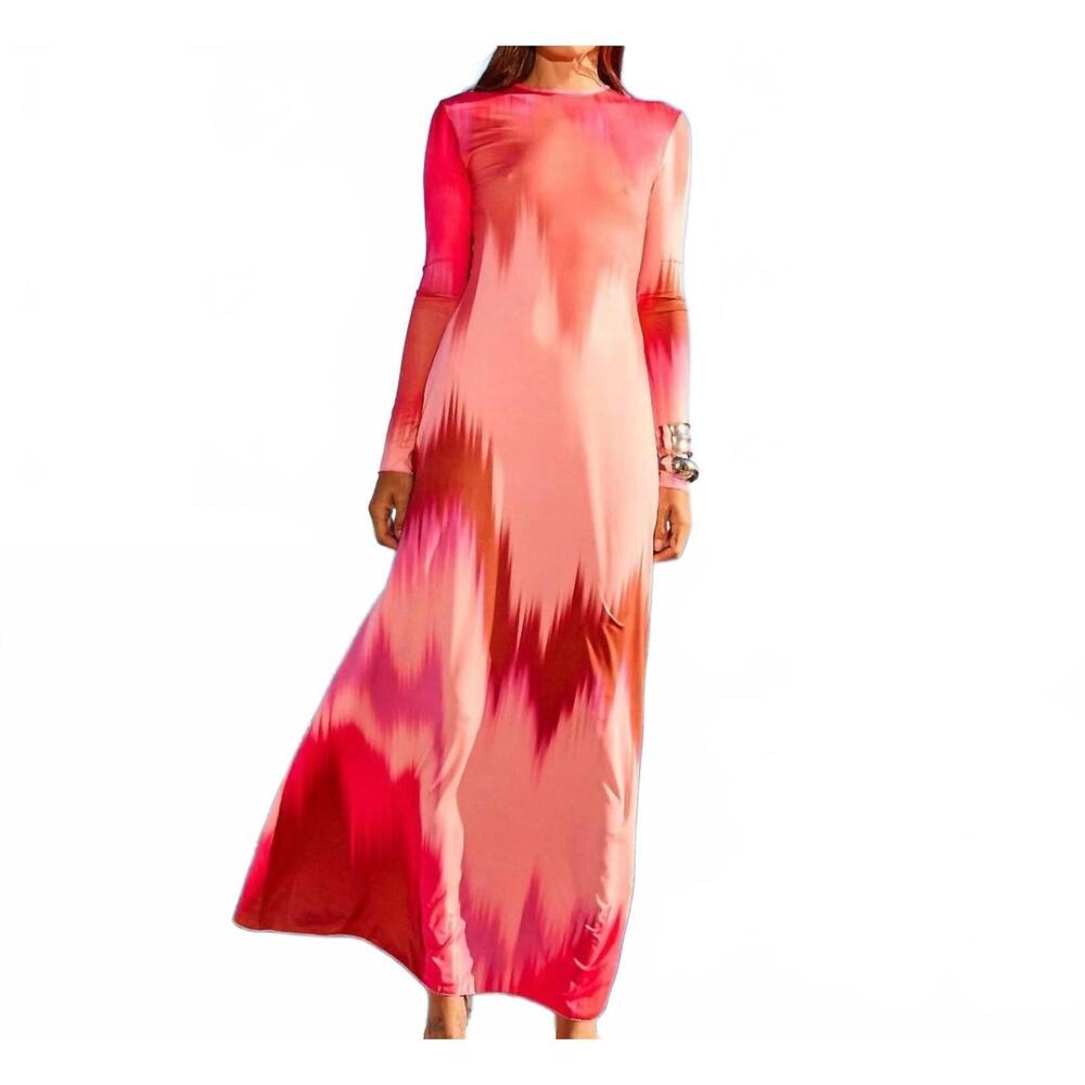 NEW EYWASOULS sam maxi dress in red